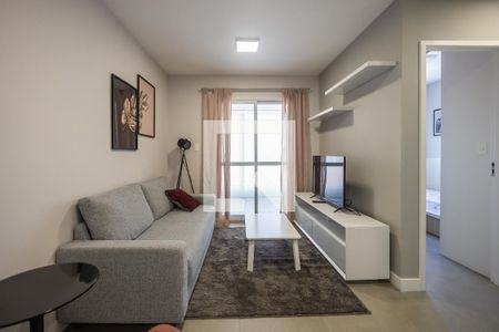 Sala de apartamento para alugar com 2 quartos, 55m² em Jardim Paulistano, São Paulo