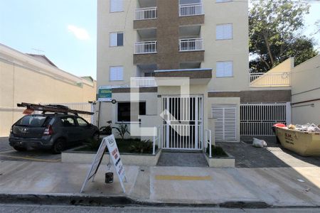Apartamento para alugar com 56m², 2 quartos e 1 vagaFachada e portaria