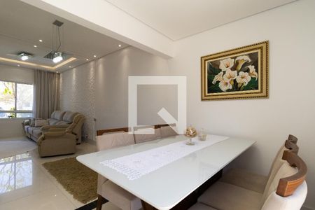 Sala de casa de condomínio para alugar com 3 quartos, 90m² em Jardim Shangai, Jundiaí