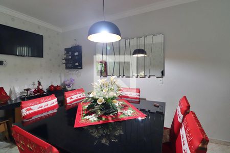 Sala de Jantar de casa à venda com 3 quartos, 161m² em Jardim das Maravilhas, Santo André