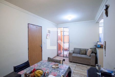 Sala  de apartamento à venda com 2 quartos, 55m² em São Tomaz, Belo Horizonte