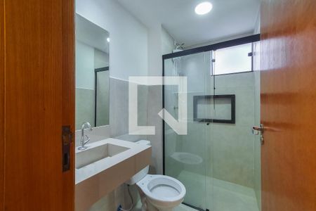 Banheiro de kitnet/studio para alugar com 1 quarto, 30m² em Vila Mariana, São Paulo