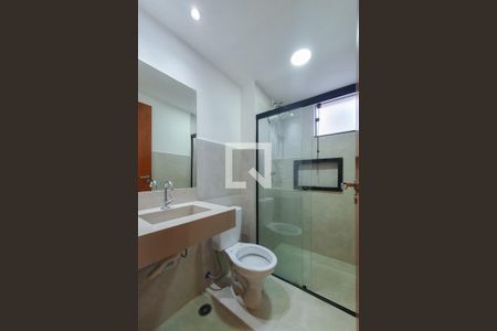 Banheiro de kitnet/studio para alugar com 1 quarto, 30m² em Vila Mariana, São Paulo