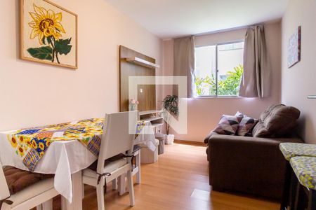 Sala de apartamento para alugar com 2 quartos, 50m² em Vila Ina, São José dos Pinhais