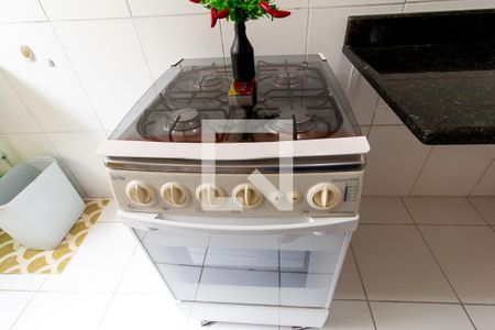 Apartamento para alugar com 50m², 2 quartos e 1 vagaDetalhe da cozinha