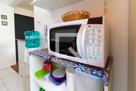 Apartamento para alugar com 50m², 2 quartos e 1 vagaDetalhe da cozinha
