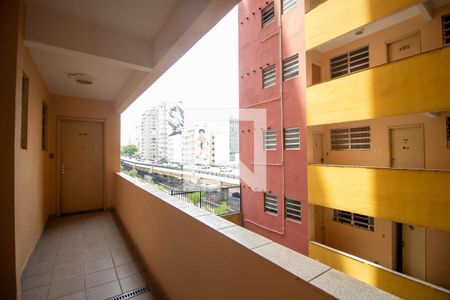 Entrada do Apartamento de apartamento para alugar com 1 quarto, 42m² em Santa Cecilia, São Paulo