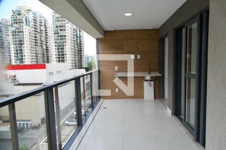 Varanda  de apartamento para alugar com 3 quartos, 85m² em Recreio dos Bandeirantes, Rio de Janeiro