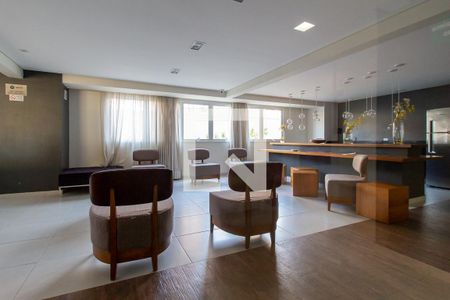 Área comum - Salão de festas de apartamento para alugar com 2 quartos, 70m² em Centro, Curitiba