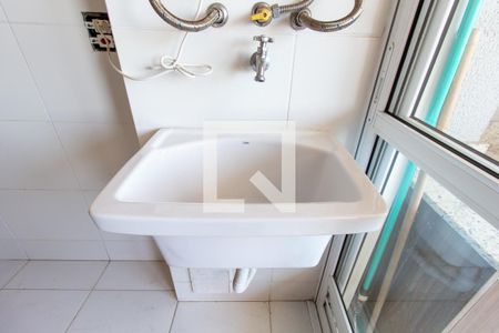 Detalhe da area de serviço de apartamento para alugar com 2 quartos, 70m² em Centro, Curitiba