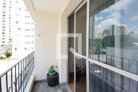 Varanda  de apartamento à venda com 2 quartos, 83m² em Indianópolis, São Paulo