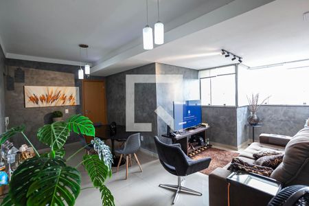 Sala de apartamento à venda com 3 quartos, 89m² em Indaiá, Belo Horizonte