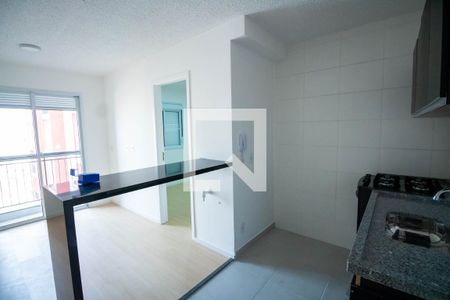 Sala/Cozinha de casa de condomínio para alugar com 1 quarto, 28m² em Sítio Morro Grande, São Paulo