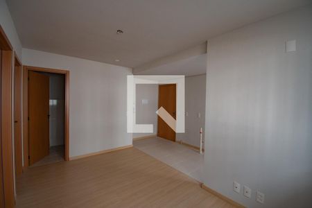 sala - cozinha de apartamento para alugar com 2 quartos, 42m² em Santo Afonso, Novo Hamburgo
