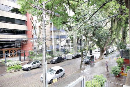 Sala Vista de apartamento à venda com 3 quartos, 148m² em Petrópolis, Porto Alegre