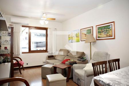 Sala de apartamento à venda com 3 quartos, 148m² em Petrópolis, Porto Alegre