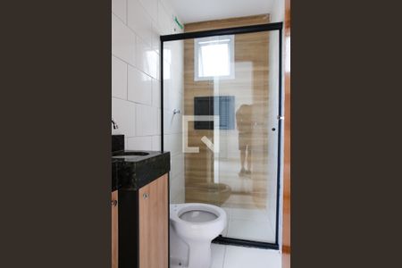 Banheiro da Suite de apartamento para alugar com 2 quartos, 88m² em Parque das Nações, Santo André