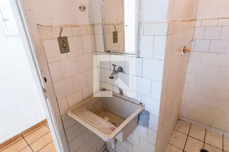 Banheiro de kitnet/studio para alugar com 1 quarto, 32m² em Liberdade, São Paulo