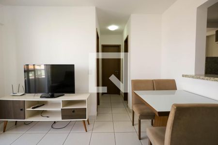 Sala de apartamento para alugar com 2 quartos, 54m² em Village Veneza, Goiânia