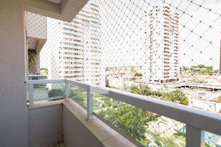 Varanda da Sala de apartamento para alugar com 2 quartos, 54m² em Village Veneza, Goiânia