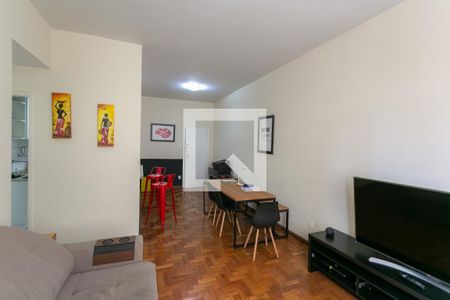 Sala de apartamento à venda com 3 quartos, 116m² em Centro, Belo Horizonte