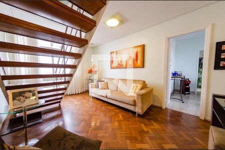 Sala de apartamento à venda com 4 quartos, 220m² em Alto Barroca, Belo Horizonte