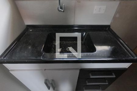 Cozinha de kitnet/studio para alugar com 1 quarto, 17m² em Vila Sonia, São Paulo