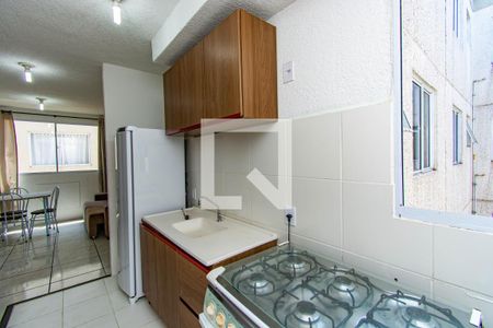Cozinha de apartamento à venda com 2 quartos, 42m² em Mato Grande, Canoas