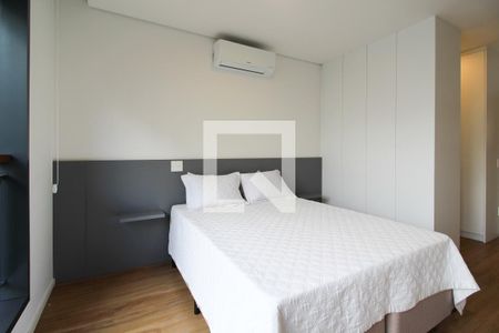 Suíte  de apartamento à venda com 1 quarto, 52m² em Indianópolis, São Paulo