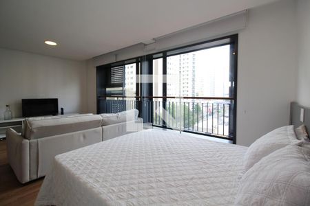 Suíte  de apartamento à venda com 1 quarto, 52m² em Indianópolis, São Paulo