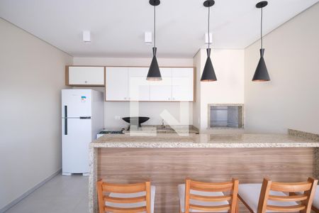 Apartamento para alugar com 44m², 2 quartos e 1 vagaÁrea gourmet