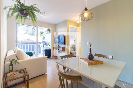 Sala de apartamento à venda com 1 quarto, 45m² em Vila Dom Pedro I, São Paulo