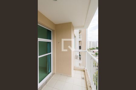 Varanda da Sala de apartamento para alugar com 2 quartos, 55m² em Recreio dos Bandeirantes, Rio de Janeiro