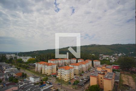 Sala_Vista de apartamento para alugar com 2 quartos, 48m² em Passo das Pedras, Porto Alegre