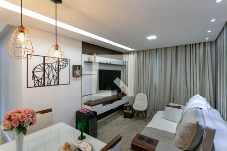 Sala de apartamento para alugar com 2 quartos, 50m² em Castelo, Belo Horizonte