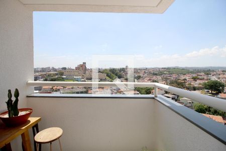 Varanda da Sala de apartamento para alugar com 1 quarto, 51m² em Vila Hortência, Sorocaba