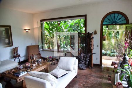 Sala de casa à venda com 5 quartos, 436m² em Gávea, Rio de Janeiro