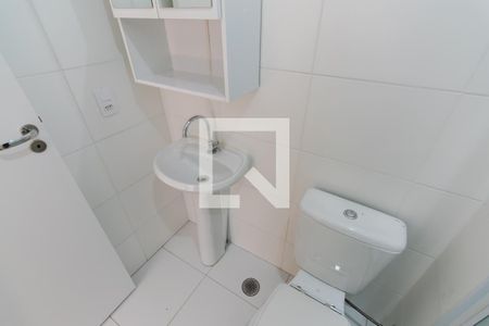 Banheiro da Suíte de apartamento para alugar com 1 quarto, 34m² em Água Branca, São Paulo