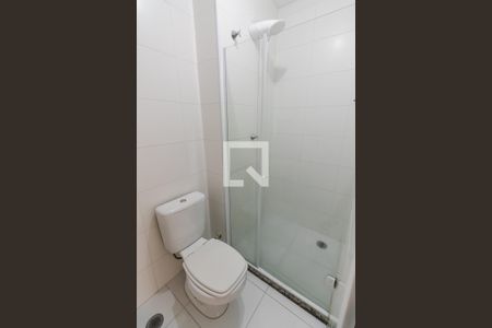 Banheiro da Suíte de apartamento à venda com 1 quarto, 34m² em Água Branca, São Paulo
