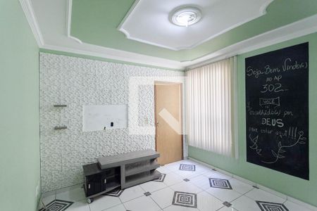 Sala de apartamento para alugar com 2 quartos, 51m² em Juliana, Belo Horizonte