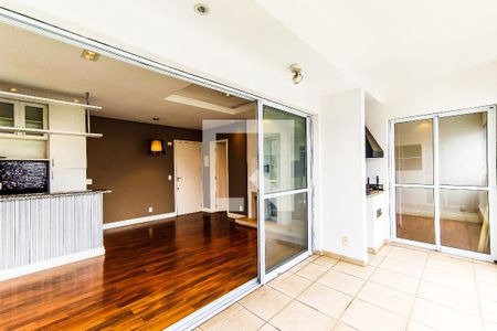 Varanda Gourmet de apartamento à venda com 2 quartos, 75m² em Vila Andrade, São Paulo