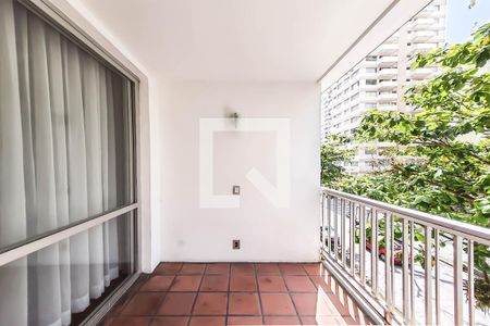 Varanda da Sala de apartamento para alugar com 3 quartos, 86m² em Centro, Guarujá