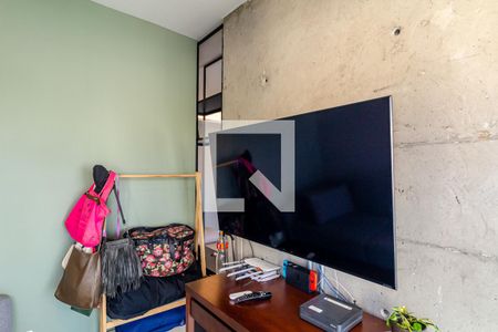 Sala de TV - Quarto Reversível de apartamento à venda com 1 quarto, 65m² em Santa Efigênia, São Paulo