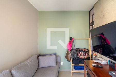 Sala de TV - Quarto Reversível de apartamento à venda com 1 quarto, 65m² em Santa Efigênia, São Paulo