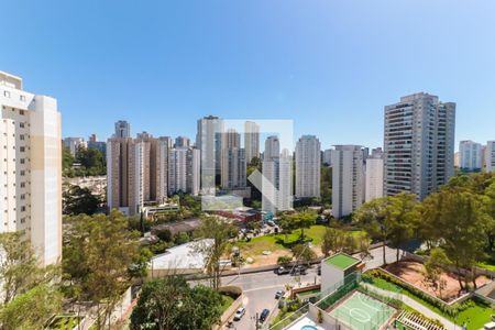 Vista da Sacada de apartamento à venda com 2 quartos, 45m² em Vila Andrade, São Paulo