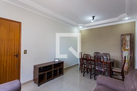 Sala de apartamento para alugar com 2 quartos, 65m² em Santa Mônica, Uberlândia