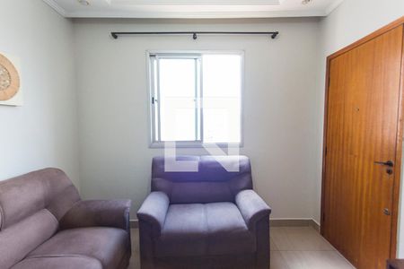 Sala de apartamento para alugar com 2 quartos, 65m² em Santa Mônica, Uberlândia
