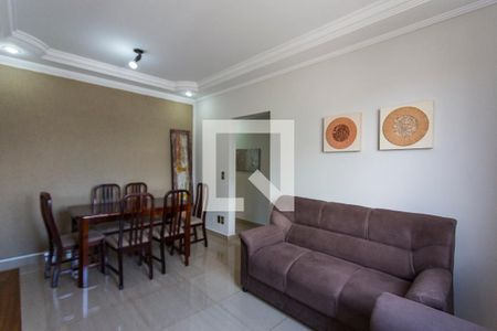 Sala de apartamento para alugar com 2 quartos, 65m² em Santa Mônica, Uberlândia
