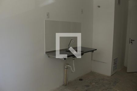 Sala/Cozinha de apartamento à venda com 1 quarto, 24m² em Jardim Santa Emília, São Paulo