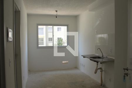 Sala/Cozinha de apartamento à venda com 1 quarto, 24m² em Jardim Santa Emília, São Paulo